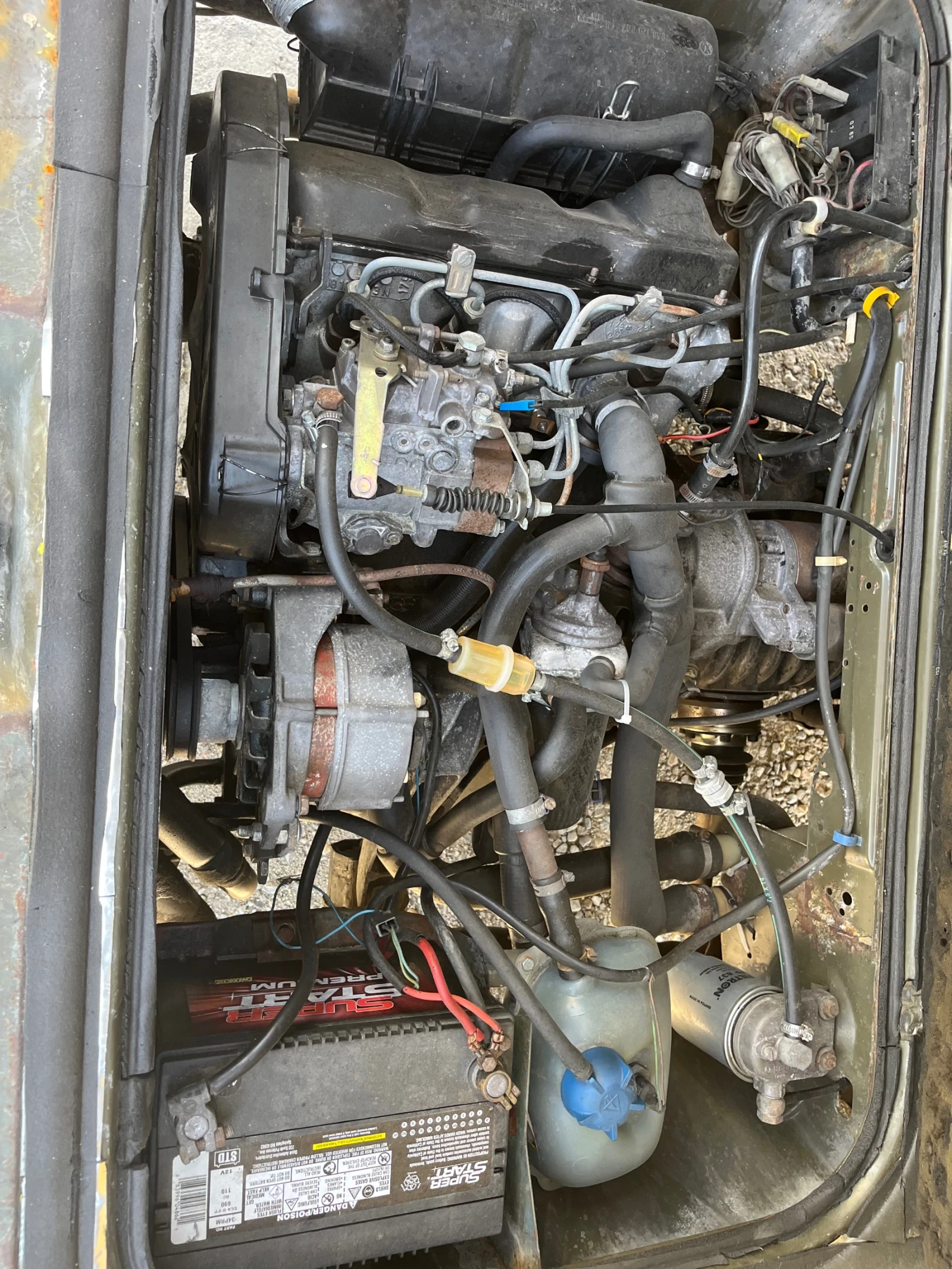 VW T3 Transporter 8 местен 1.6D 4скоросри, снимка 6 - Бусове и автобуси - 53769416