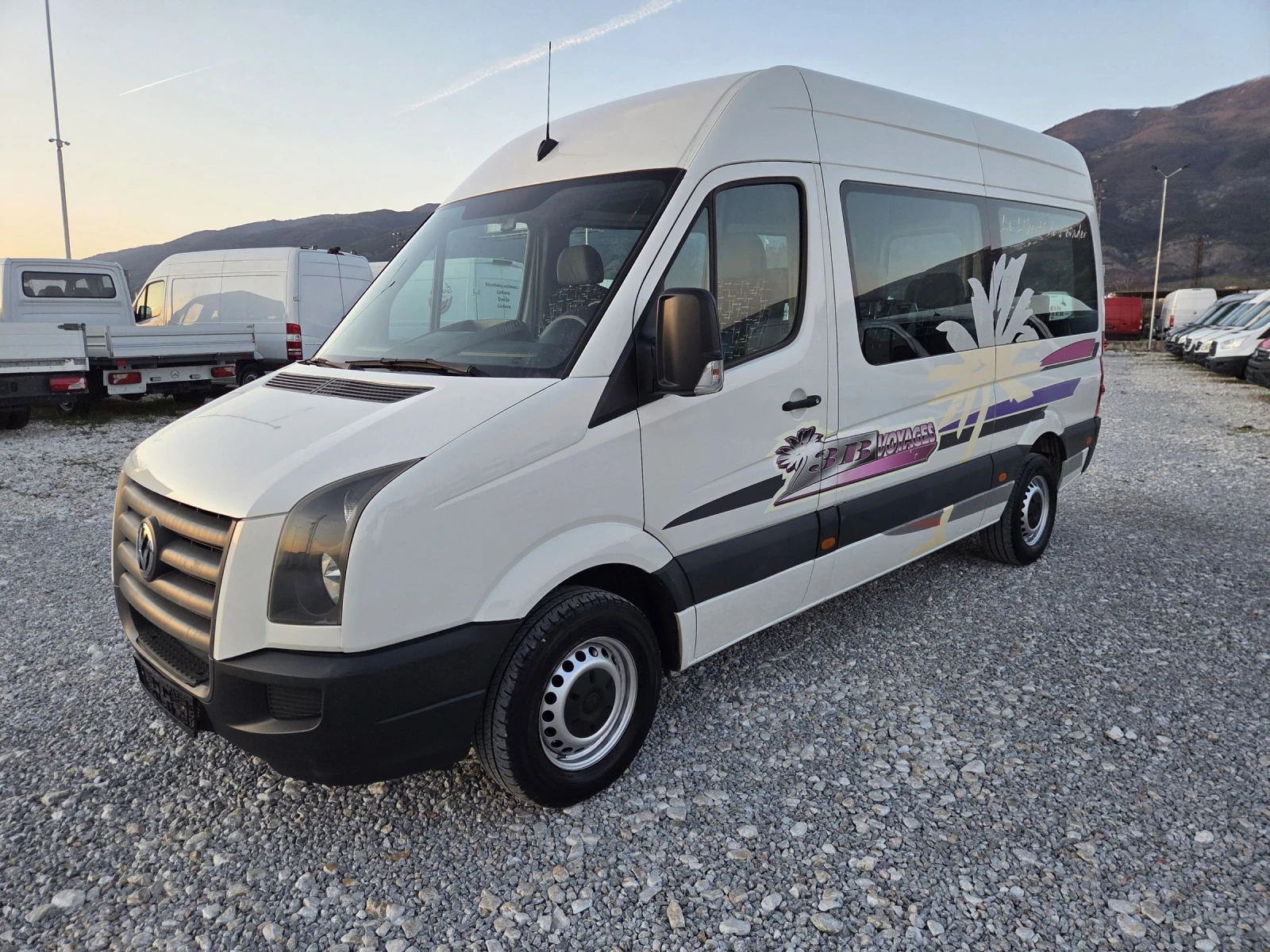 VW Crafter 2.5 TDI, Пътнически,  9местен, Клима