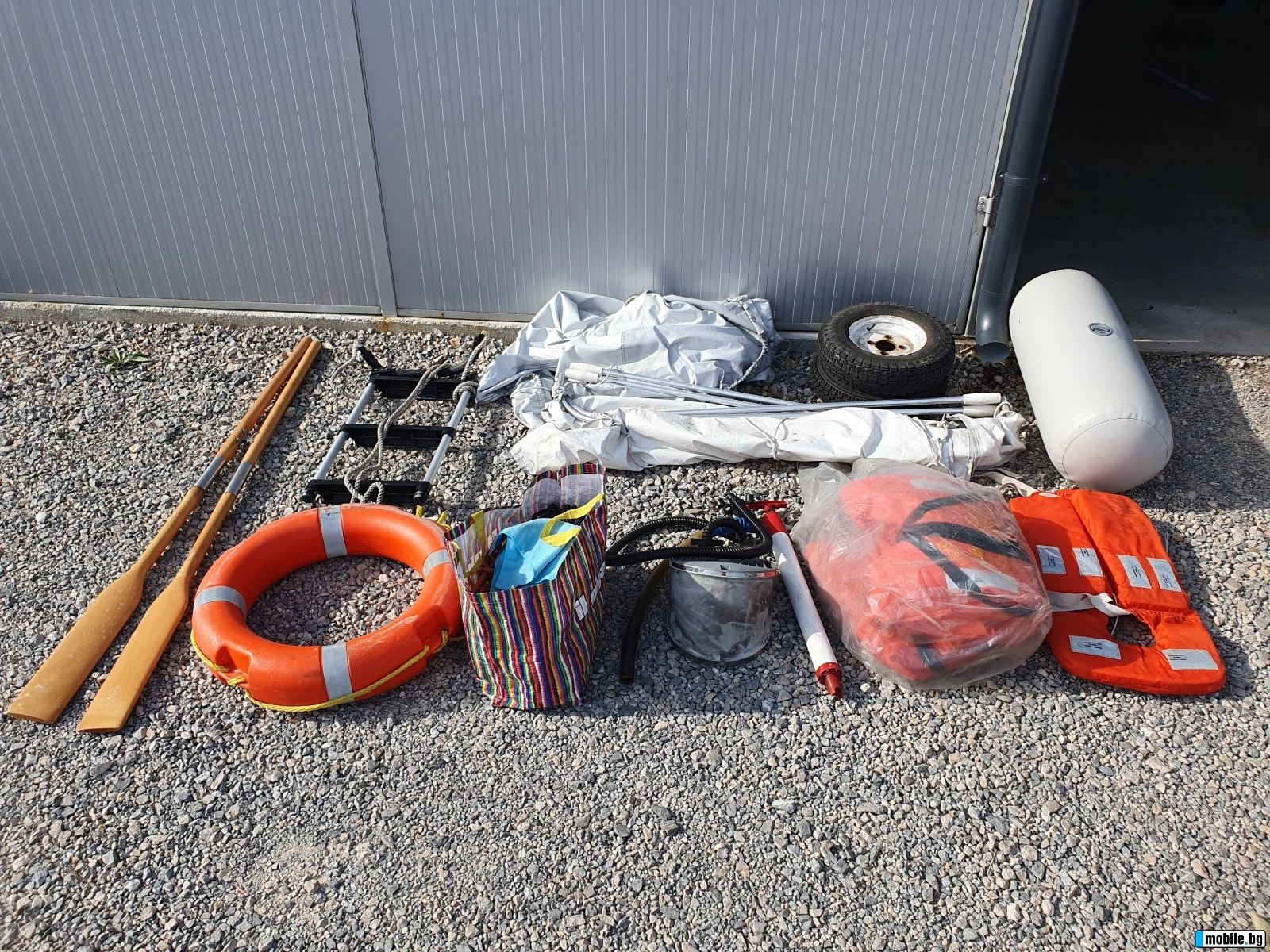 Лодка Marine Equipment Надуваема лодка РИБ 410 Mariner + колесар + Garmin, снимка 3 - Воден транспорт - 53915906