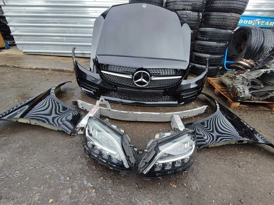 TOP AMG фарове Full LED капак броня калник Mercedes W205 Coupe Faceli