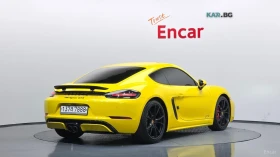 Porsche Cayman * 2.5* GTS* PDK* КОЖА* ПОДГРЕВ* ОБДУХВАНЕ* , снимка 2