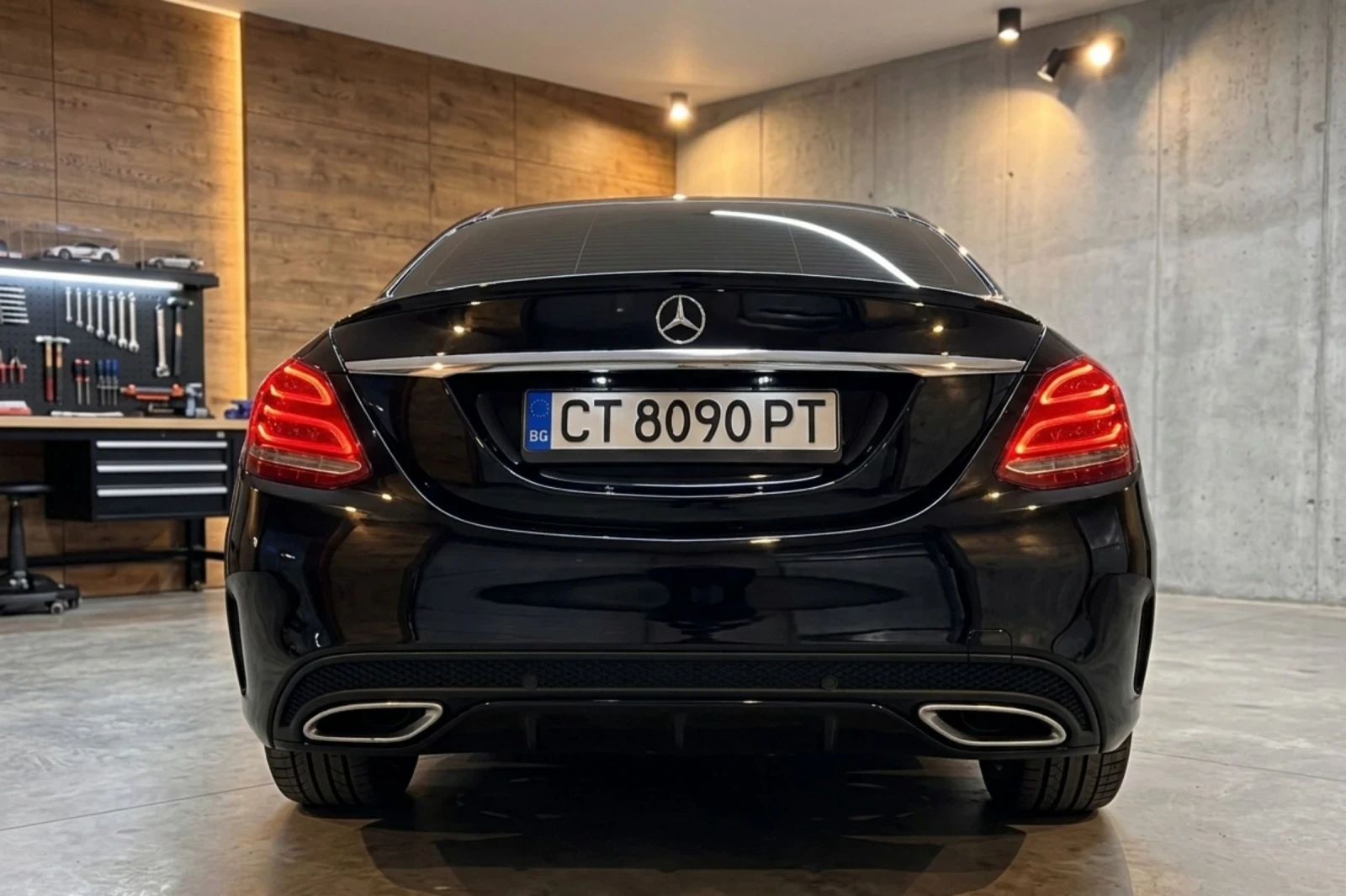 Mercedes-Benz C 220 AMG LINE   EXCLUSIVE EDITION, снимка 2 - Автомобили и джипове - 54209608