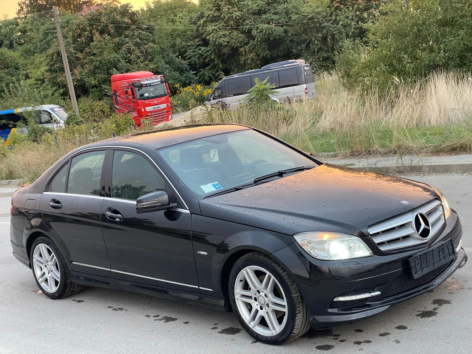 Mercedes-Benz C 220 AMG 2.2cdi 170к.с. РЪЧКА 6ск., Avantgarde, снимка 6 - Автомобили и джипове - 55838990