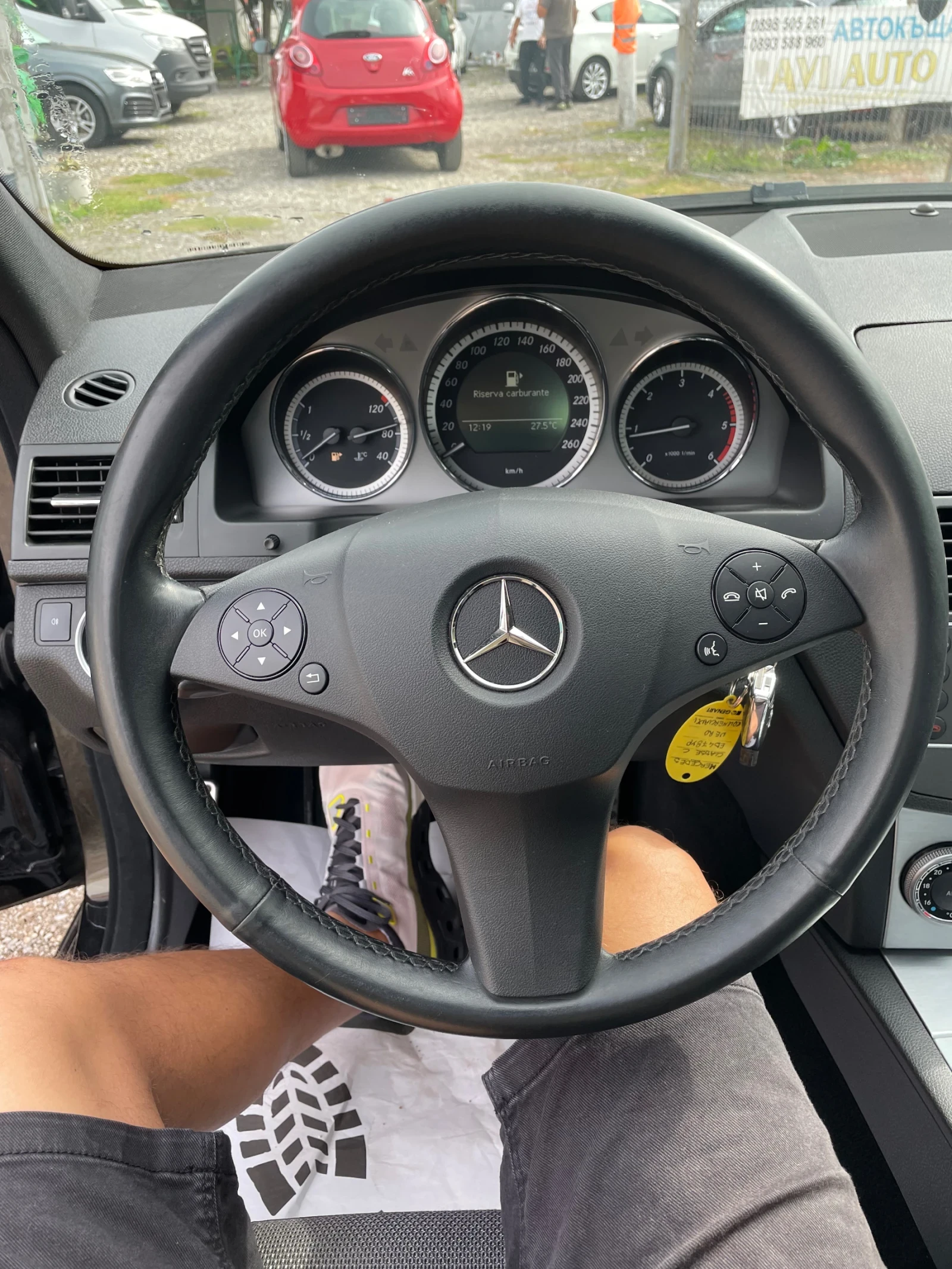 Mercedes-Benz C 220 SPORT 2.2cdi 170к.с. РЪЧКА 6ск., Avantgarde, снимка 3 - Автомобили и джипове - 55838990