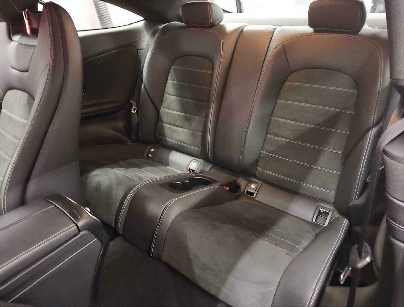 Mercedes-Benz C 220  Coupe, AMG Line, LED, Navi, Leather, снимка 9 - Автомобили и джипове - 56270231