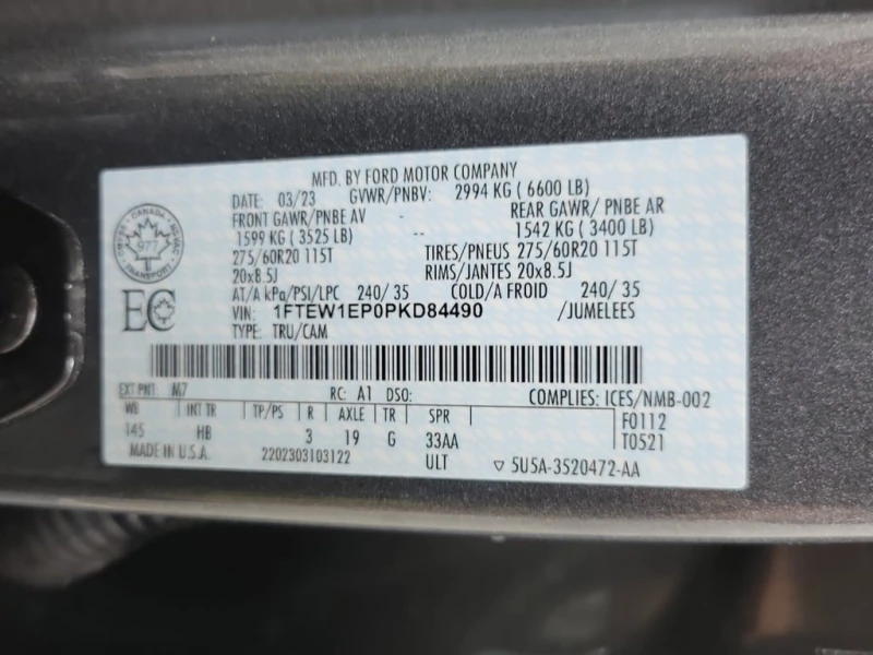 Ford F150 * LARIAT CREW CAB SHORT BED * CARFAX * БЕЗ ПЪРВОНА, снимка 15 - Автомобили и джипове - 52926201