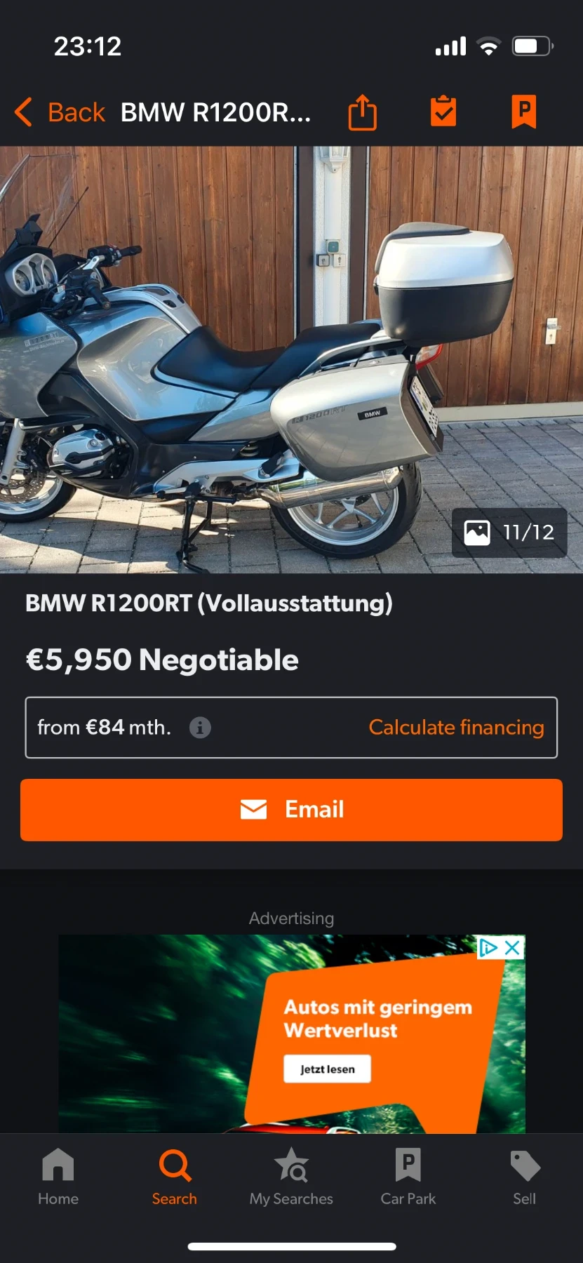 BMW R R1200RT, снимка 8 - Мотоциклети и мототехника - 55325917