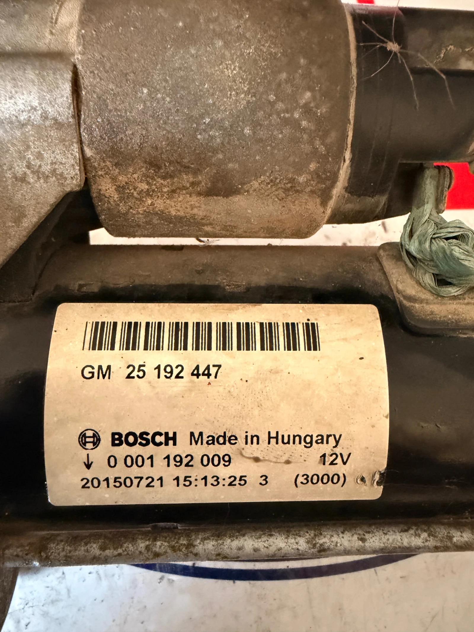 GM25192447 ������� OPEL CORSA E 1.4i  25192447 GM 25 192 477 Bosch 0001192009 0 001 192 009 | Mobile.bg � ����������� 2