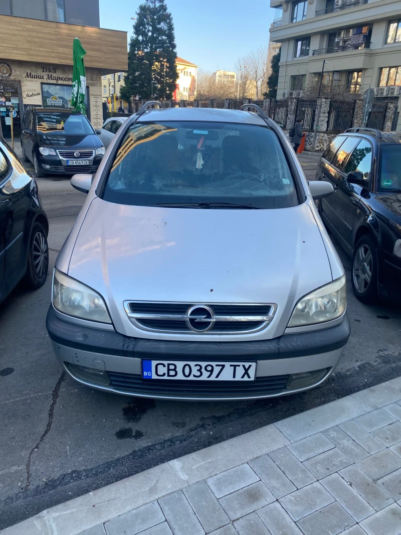 Opel Zafira 1.6 CNG Фабричен метан, снимка 1 - Автомобили и джипове - 48488924