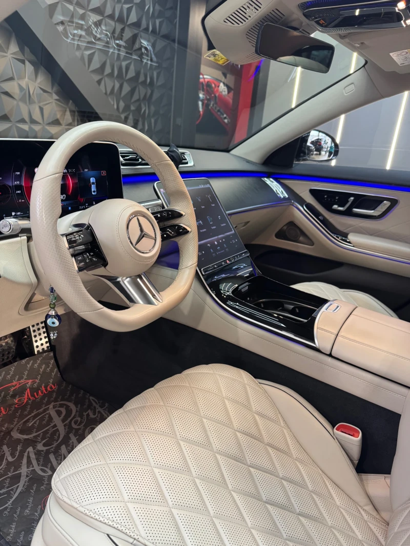 Mercedes-Benz S 400 d 4 MATIC * FULL Екстри* BURMESTER* Панорама* AMG*, снимка 7 - Автомобили и джипове - 50247200