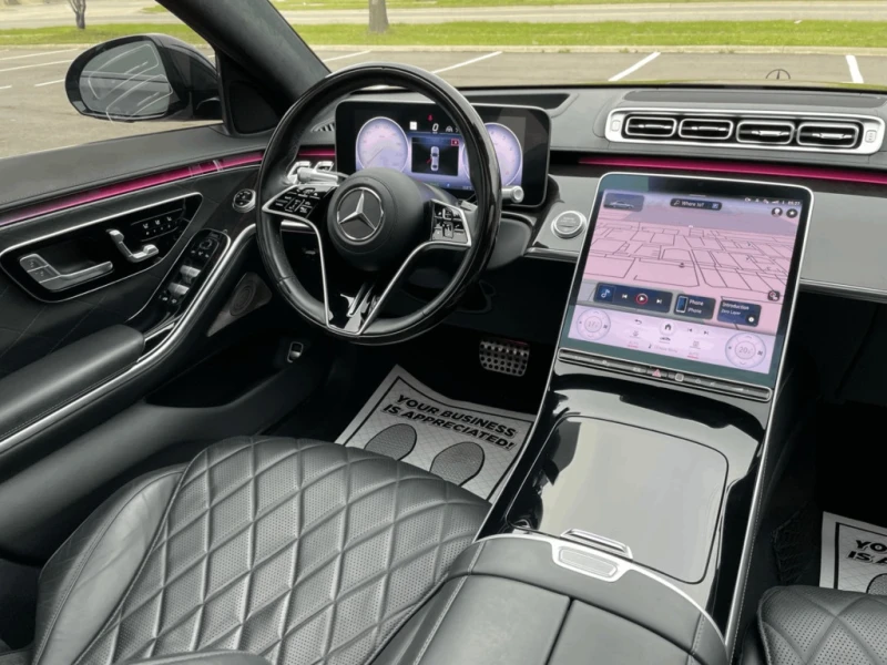 Mercedes-Benz S 580 * CARFAX * ЦЕНА ДО БЪЛГАРИЯ, снимка 12 - Автомобили и джипове - 52878131