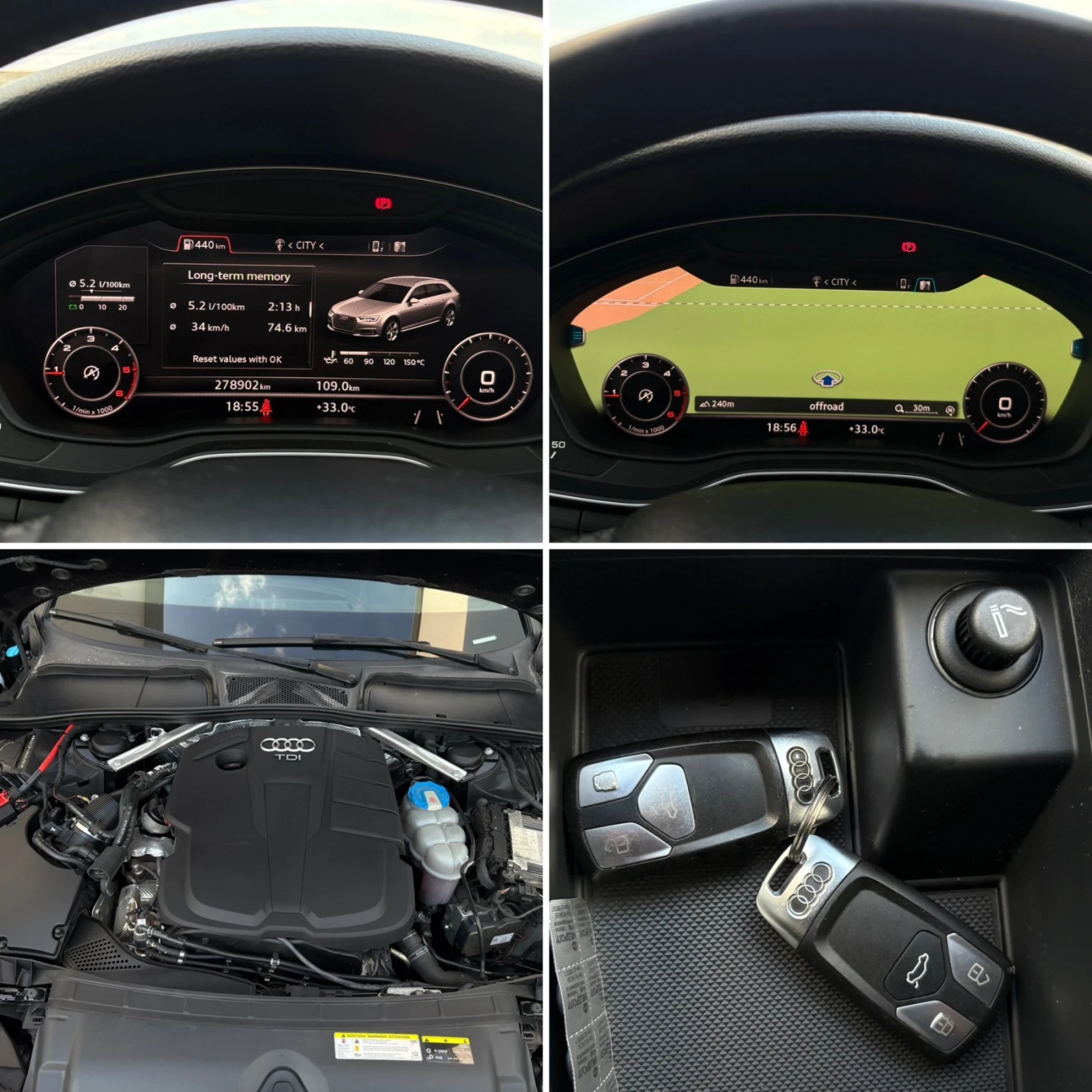 Audi A4 B9 2.0* TDI* Virtual* Distronic* Keyless* LED* EUR | Mobile.bg   14