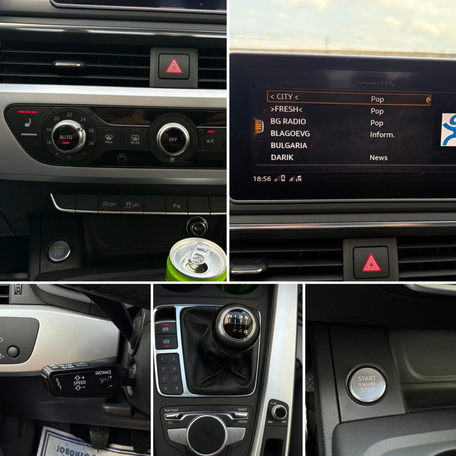 Audi A4 B9 2.0* TDI* Virtual* Distronic* Keyless* LED* EUR | Mobile.bg   13