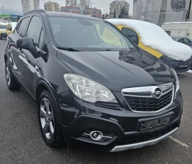 Opel Mokka Cosmo, фабрична газ, кожа, като нова, euro6b