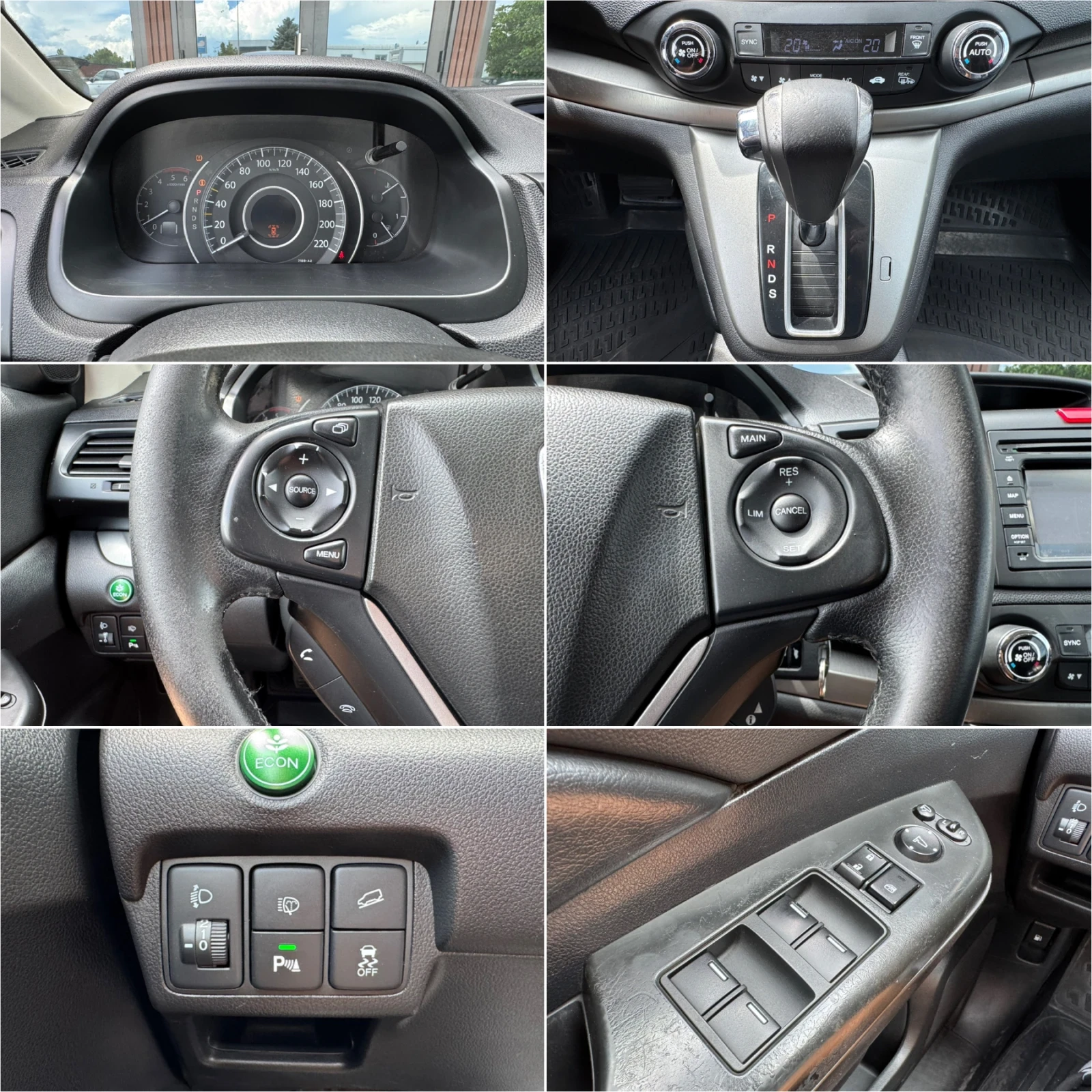 Honda Cr-v 4X4* Навигация* Кожен салон* Лизинг, снимка 13 - Автомобили и джипове - 54971297