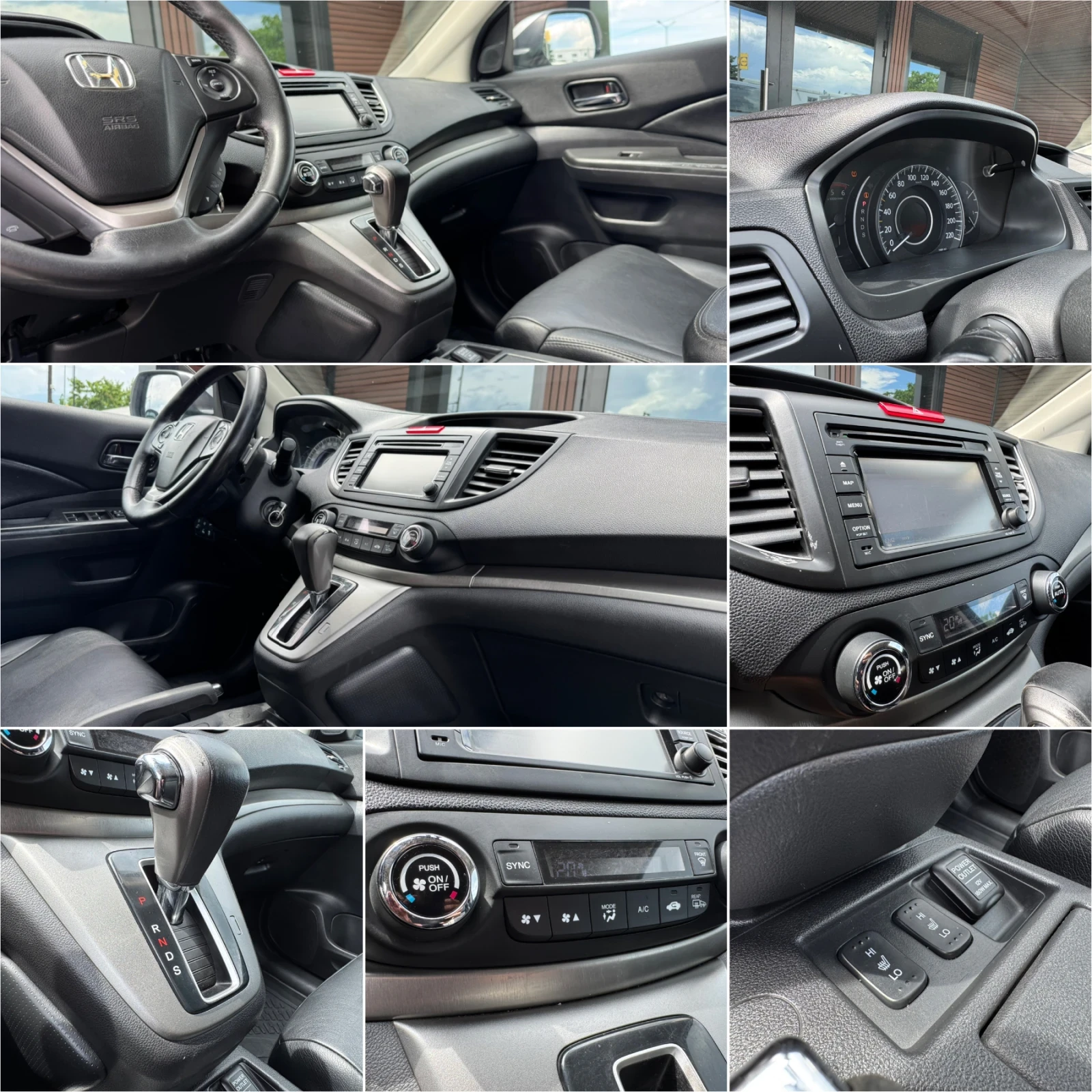 Honda Cr-v 4X4* Навигация* Кожен салон* Лизинг, снимка 16 - Автомобили и джипове - 54971297