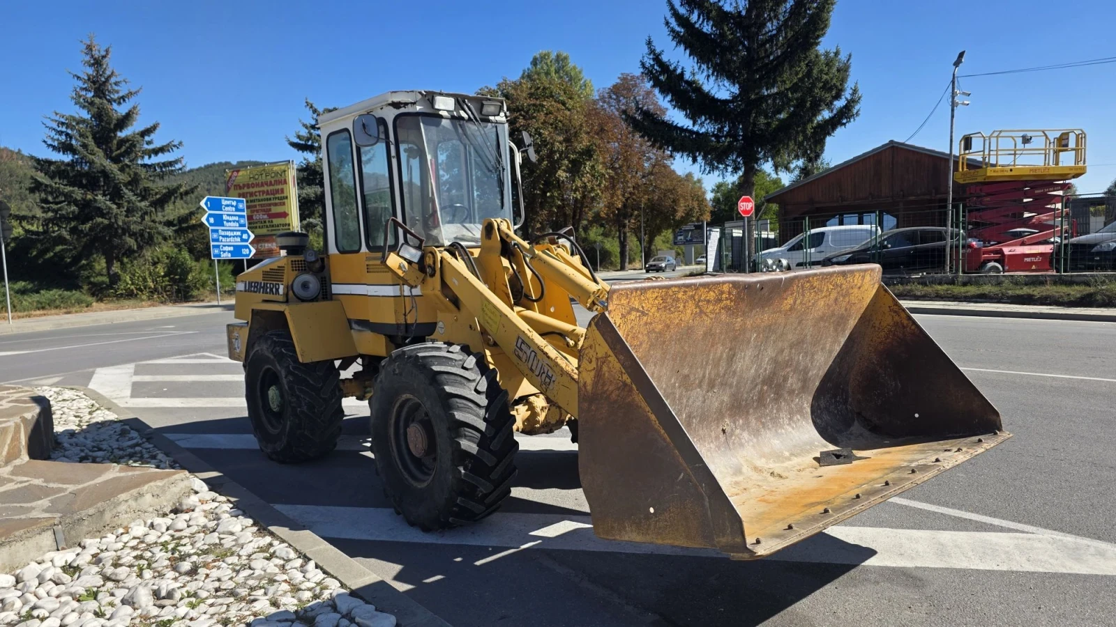 Челен товарач Liebherr   L 508  4X4, снимка 2 - Индустриална техника - 56335581