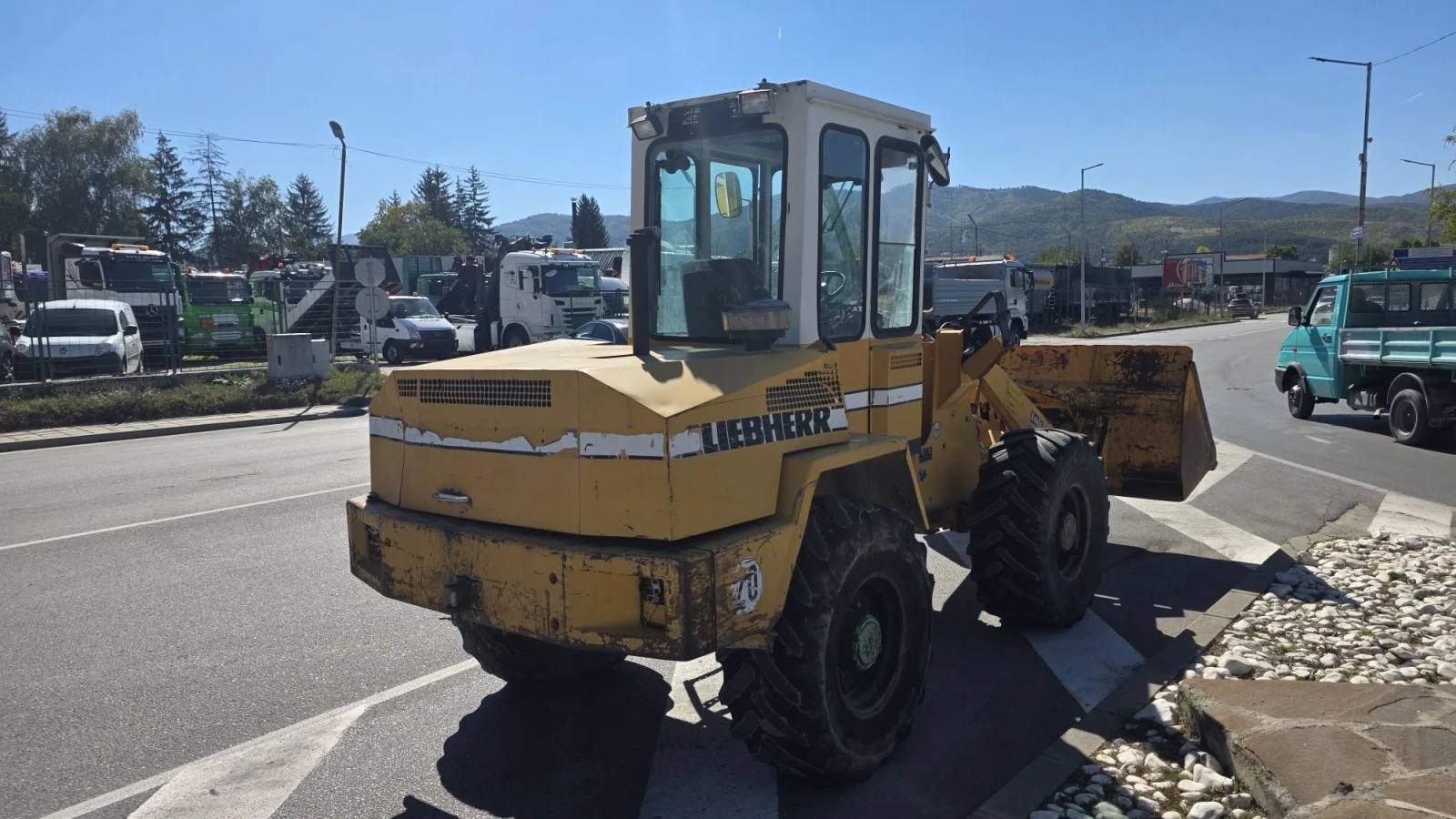 Челен товарач Liebherr   L 508  4X4, снимка 3 - Индустриална техника - 56335581