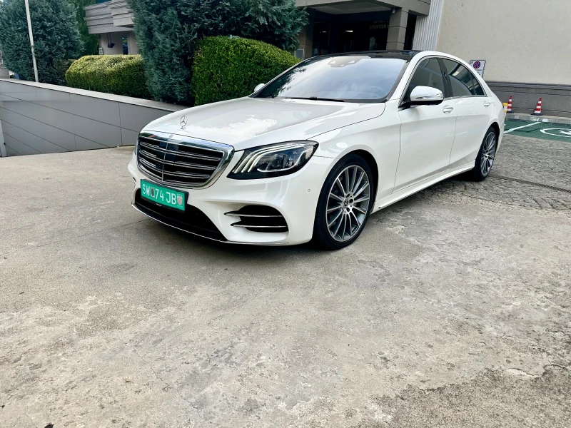 Mercedes-Benz S 560 Long 4Matic Burmeister HeadUp AMG Facelift, снимка 1 - Автомобили и джипове - 46975833