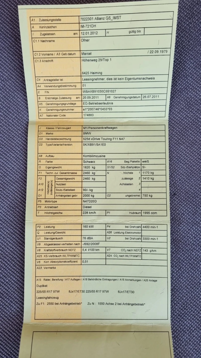 BMW 525 525 Xdrive touring F11 N47, снимка 12 - Автомобили и джипове - 52967099