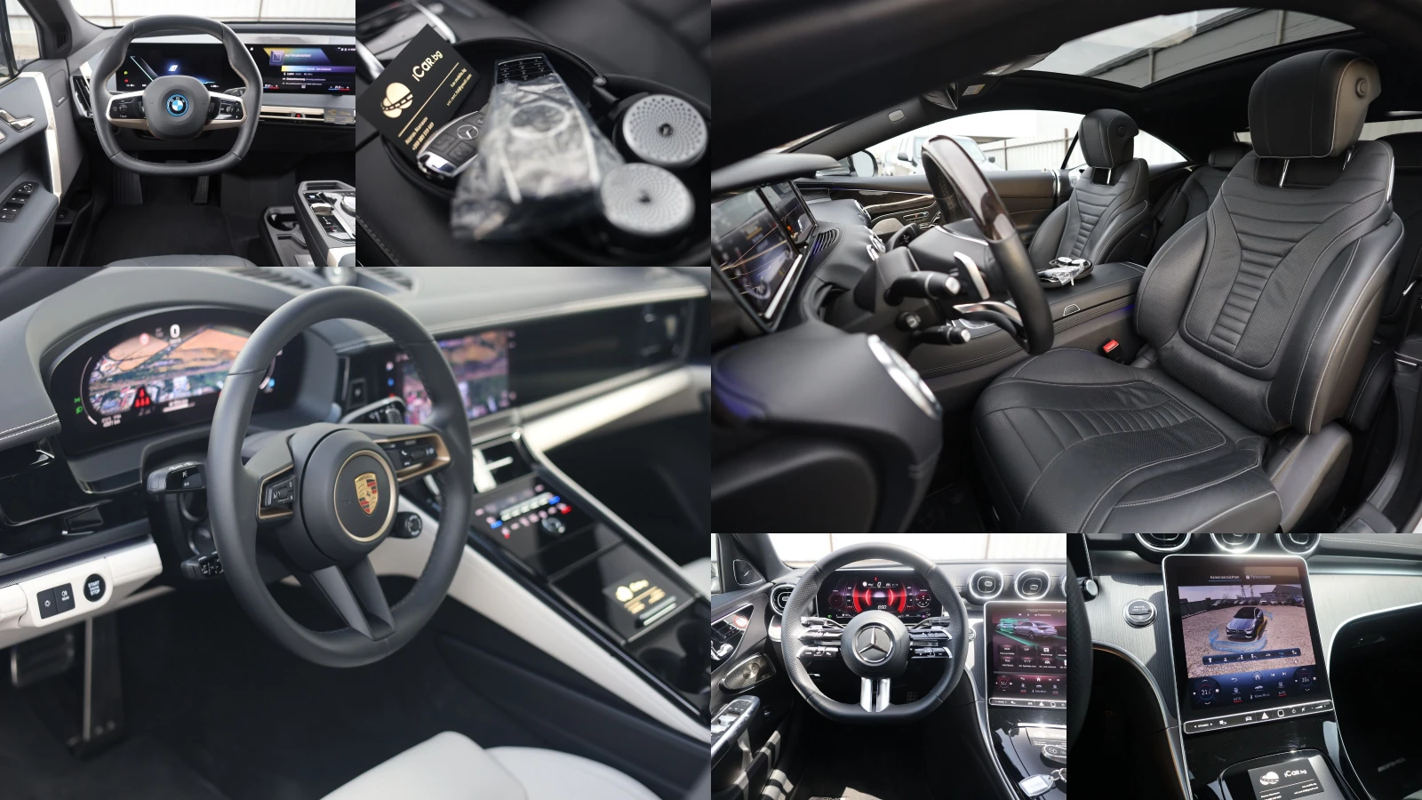 Mercedes-Benz E 400 d 4M AMG face Night #BURMESTER #Soft #360 #iCarbg | Mobile.bg   15