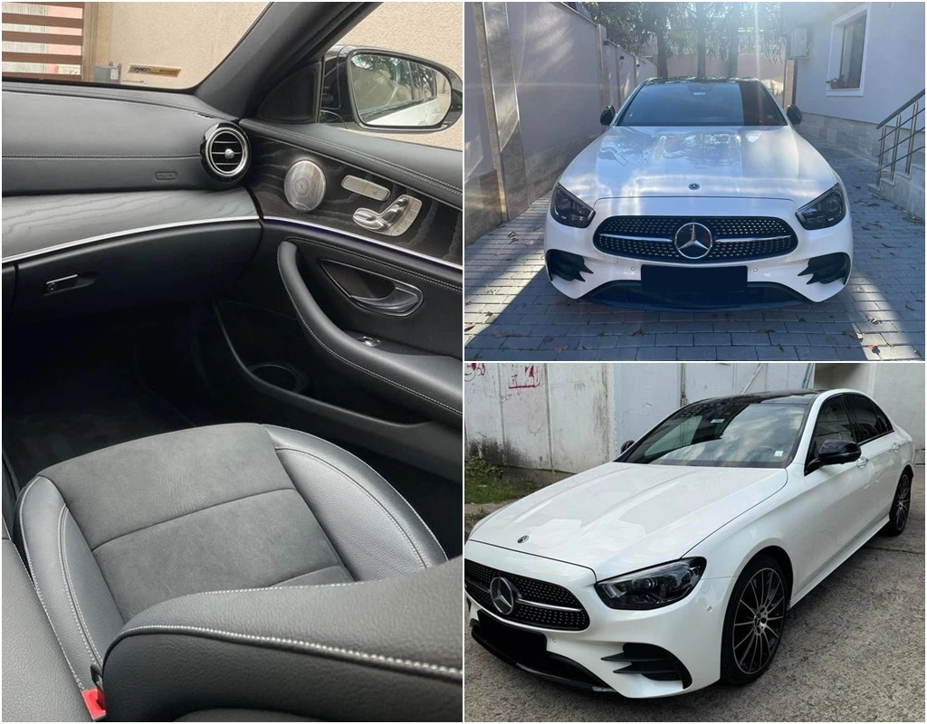 Mercedes-Benz E 400 d 4M AMG face Night #BURMESTER #Soft #360 #iCarbg | Mobile.bg   12