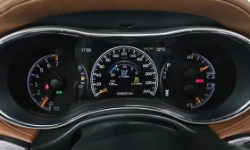 Jeep Grand cherokee 3.6* V6* 8ZF* SUMMIT* ДИСТРОНИК* ОБДУХВАНЕ* LANE* , снимка 12