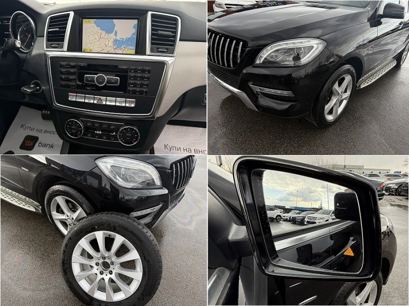 Mercedes-Benz ML 350 AMG OPTIK-PANORAMA-DISTRONIK-МЪРТВА ТОЧКА-ПОДГРЯВА, снимка 17 - Автомобили и джипове - 49250546