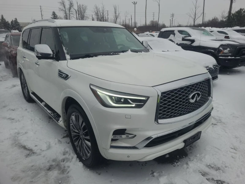Infiniti QX80 * LUXE * CARFAX * ЦЕНА ДО БГ, снимка 2 - Автомобили и джипове - 53166285