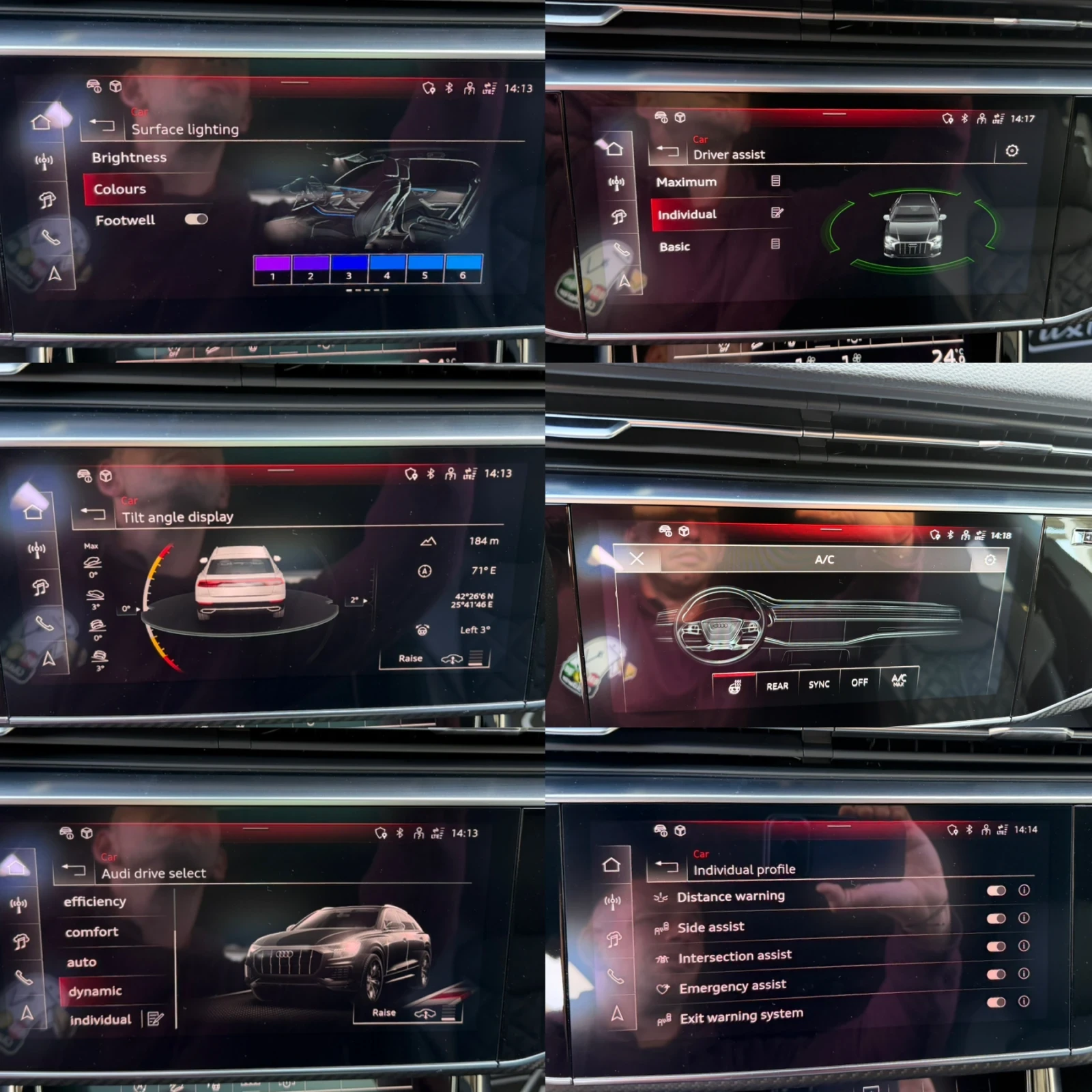 Audi SQ8 MATRIX#3D-B&O#PANORAMA#�����#SOFTCLOSE#FULL | Mobile.bg � ����������� 15