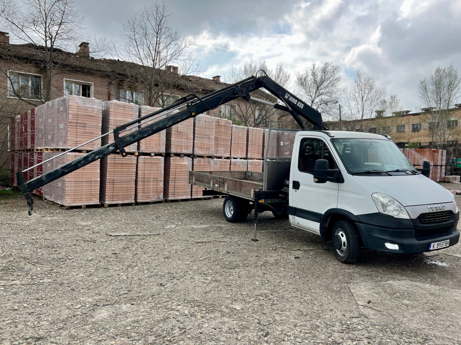 Iveco 35c15 Бордови/Кран Hiab 035 - изображение 2