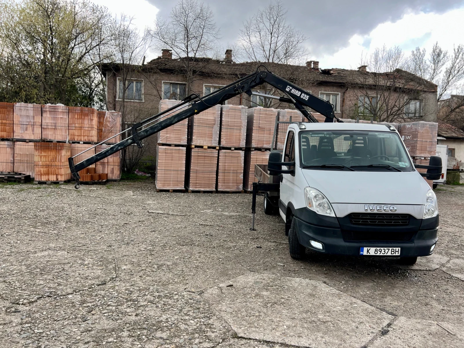 Iveco 35c15 Бордови/Кран Hiab 035 - изображение 3
