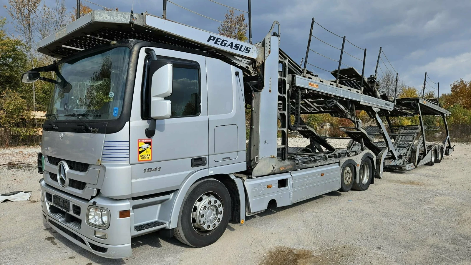 Mercedes-Benz Actros Ролфо Пегасус , снимка 3 - Камиони - 55873168