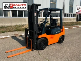 Мотокар Toyota 1.8 Тона / Триплекс / Св. Ход / Изравнител / 4.7м, снимка 1