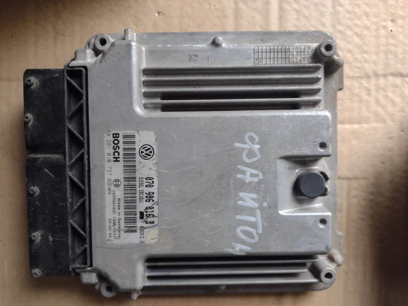 �������� VW PHAETON 5.0 TDI     .  070 906 016 B        .    0 281 010 737 | Mobile.bg � ����������� 2