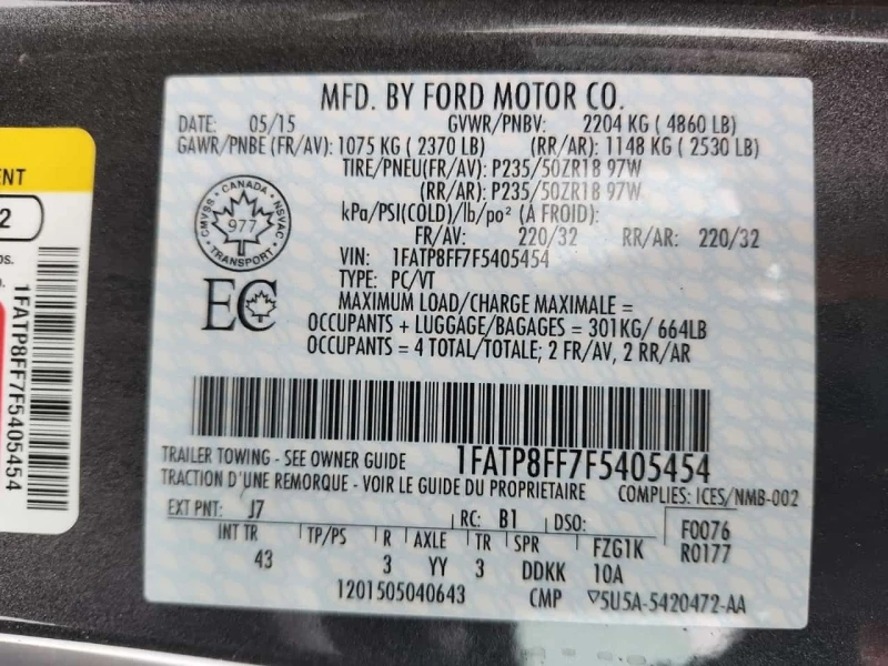 Ford Mustang GT PREMIUM  CARFAX, снимка 7 - Автомобили и джипове - 53535009