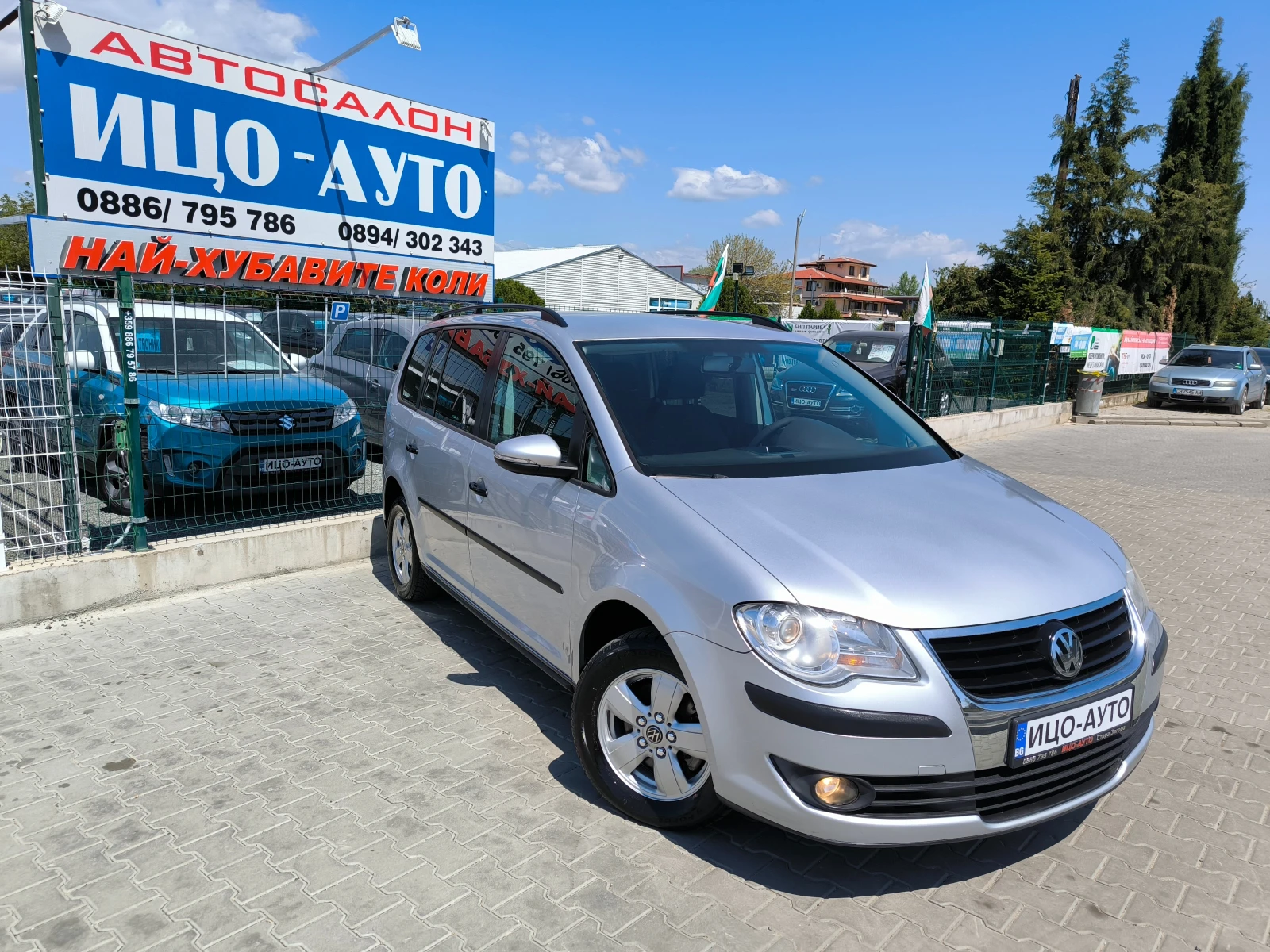 VW Touran 1, 9 TDI-105k.c.6 ckop.НАВИГАЦИЯ, KAMEPA, EBPO 5B - изображение 8
