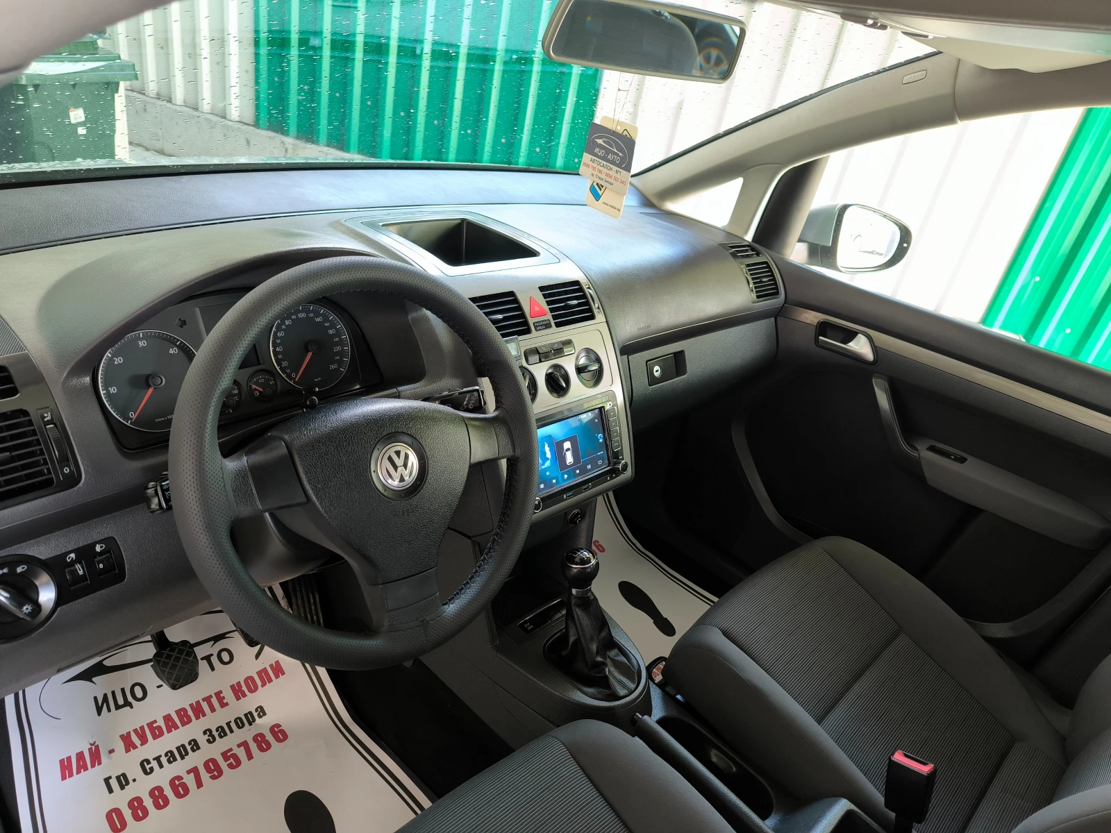 VW Touran 1, 9 TDI-105k.c.6 ckop.НАВИГАЦИЯ, KAMEPA, EBPO 5B - изображение 9