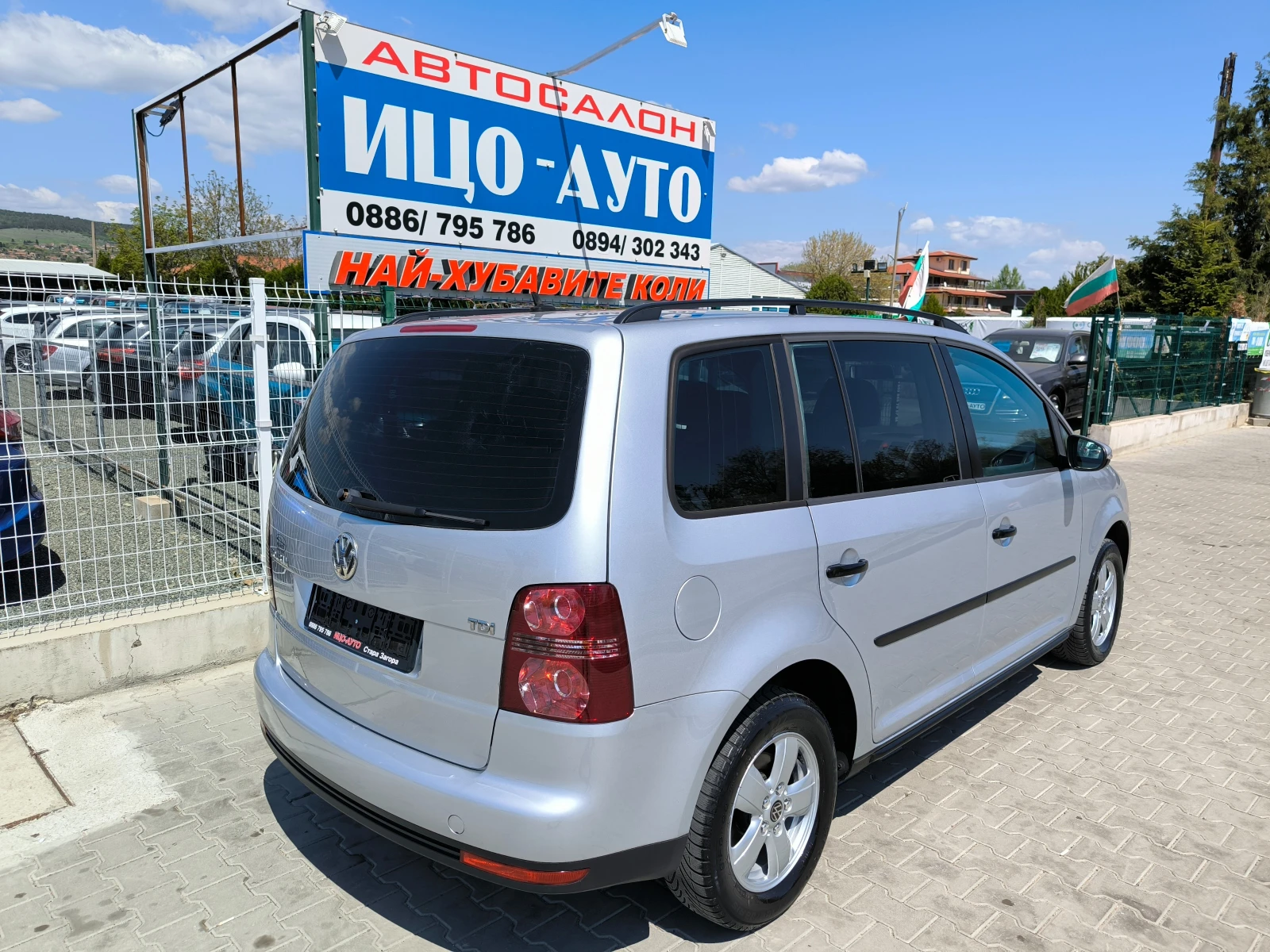 VW Touran 1, 9 TDI-105k.c.6 ckop.НАВИГАЦИЯ, KAMEPA, EBPO 5B - изображение 6