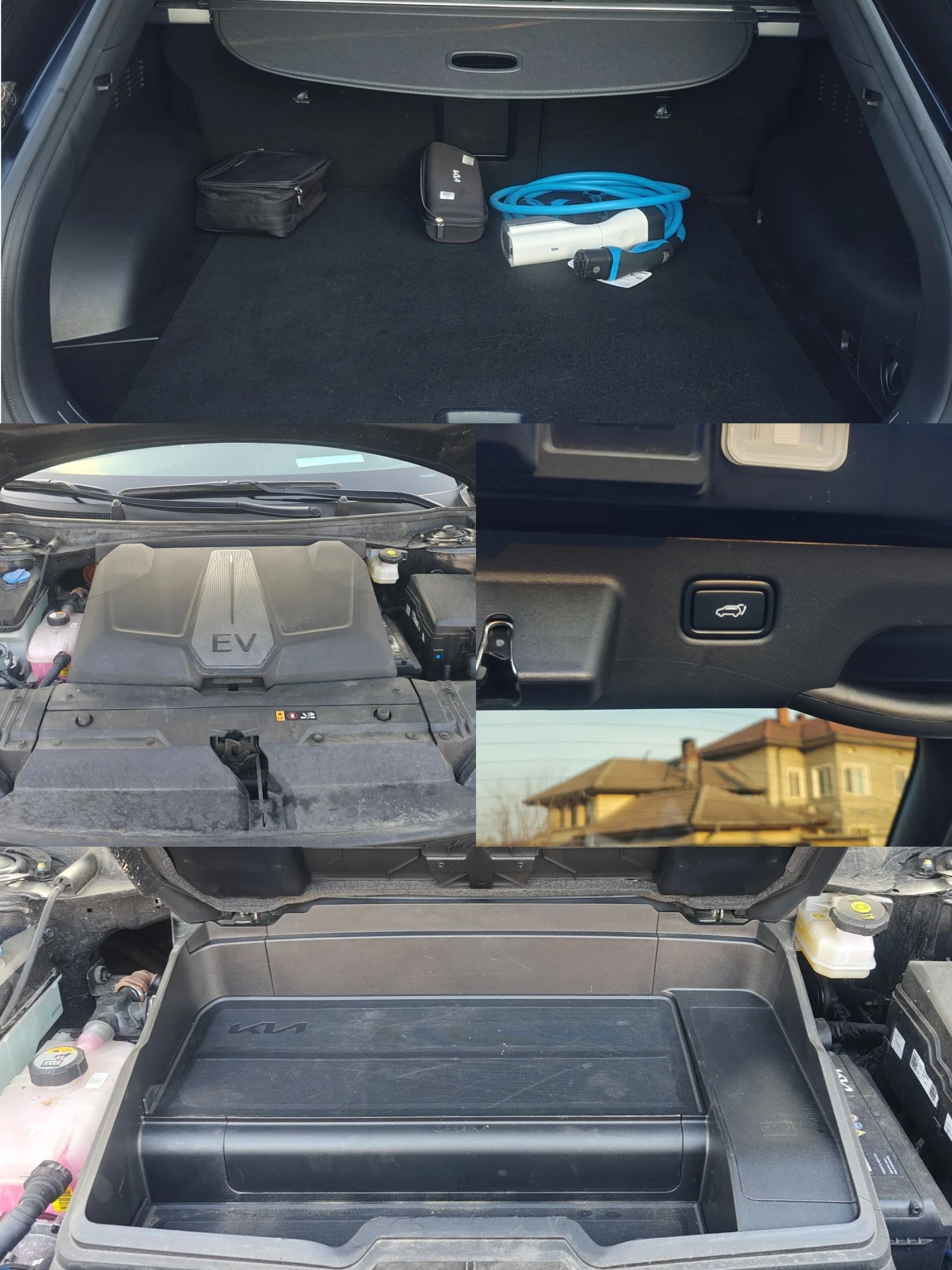 Kia EV6 GT/585hp/360 cam/SOH98, 5%/ЕВРОПА, снимка 14 - Автомобили и джипове - 53776208