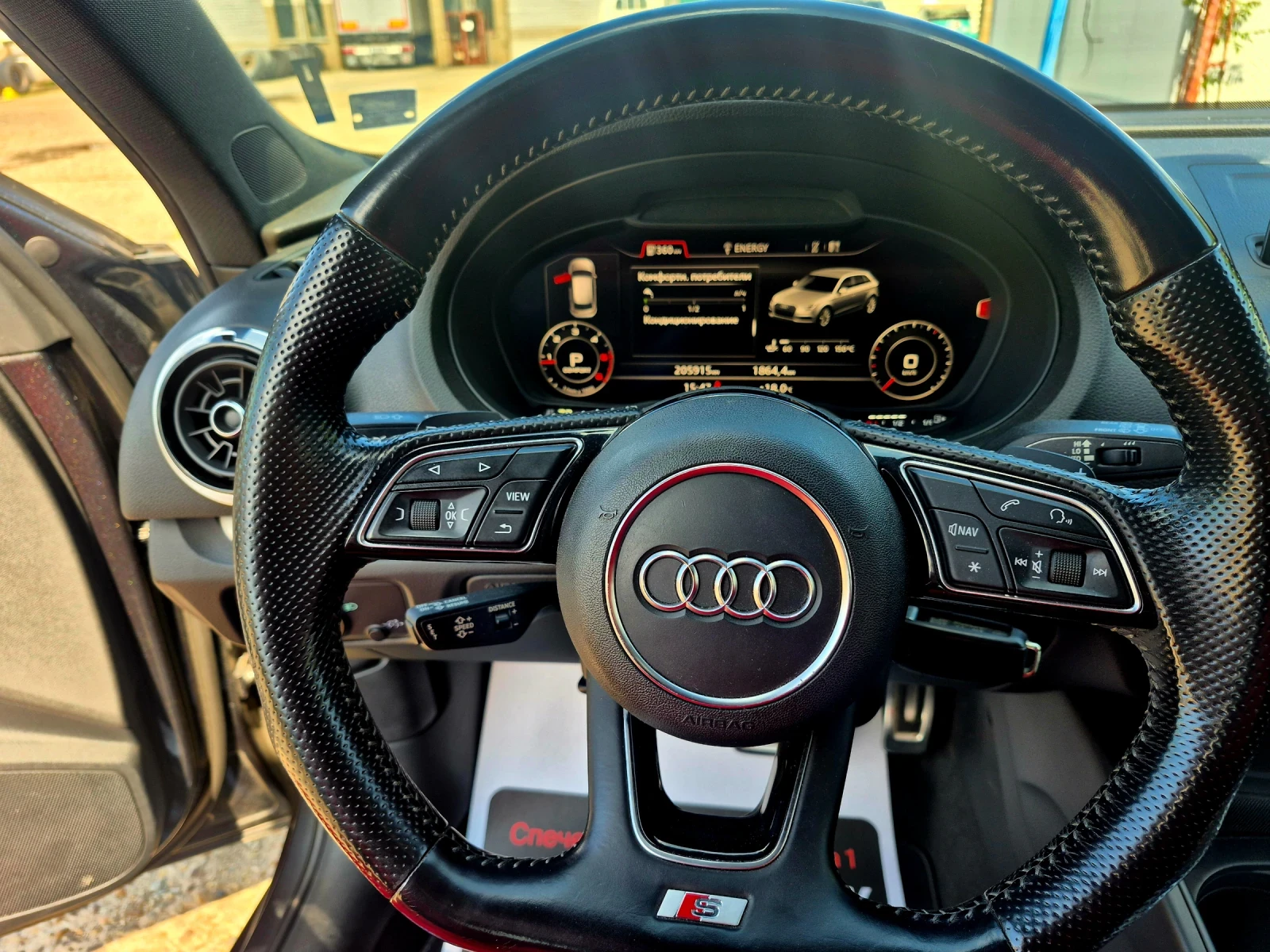 Audi A3 S LINE 2.0 TDI  4?4 .АВТОМАТИК, снимка 10 - Автомобили и джипове - 54493066
