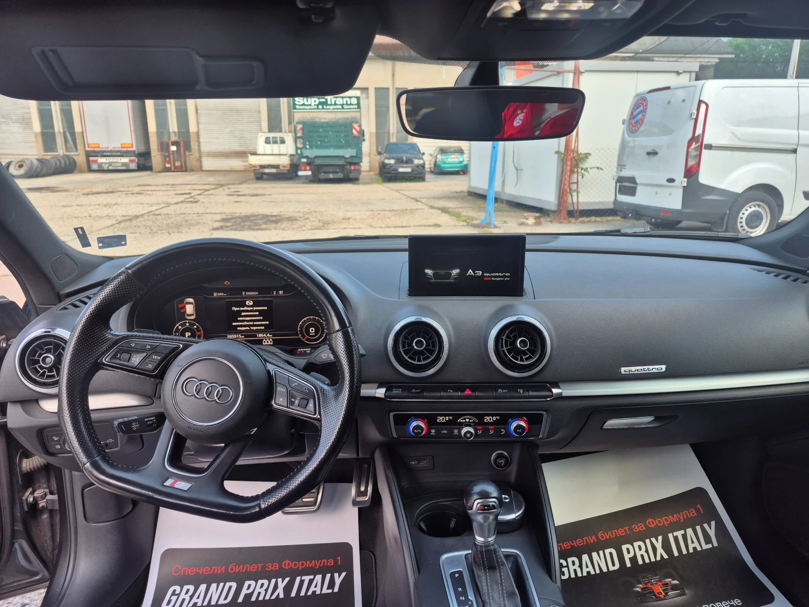 Audi A3 S LINE 2.0 TDI  4?4 .АВТОМАТИК, снимка 13 - Автомобили и джипове - 54493066
