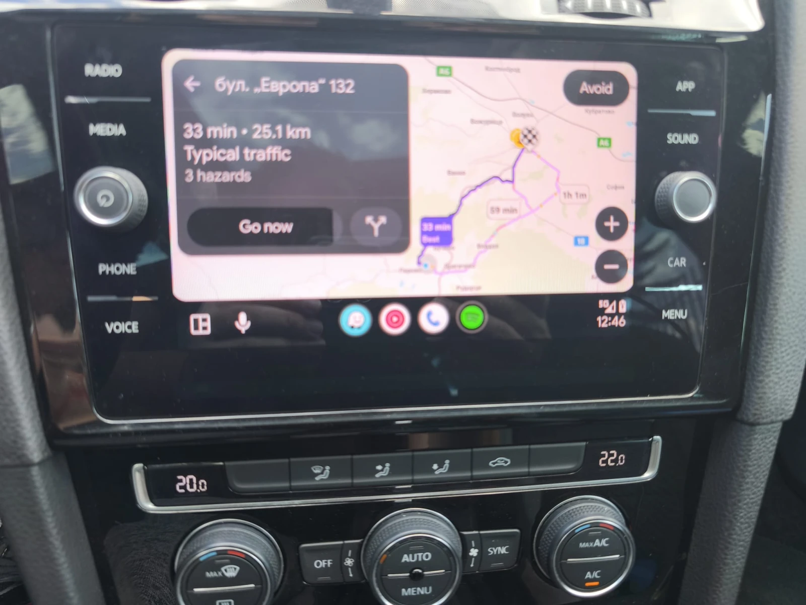 VW Golf 2.0 TDI R-LINE EURO 6B | Mobile.bg � ����������� 9