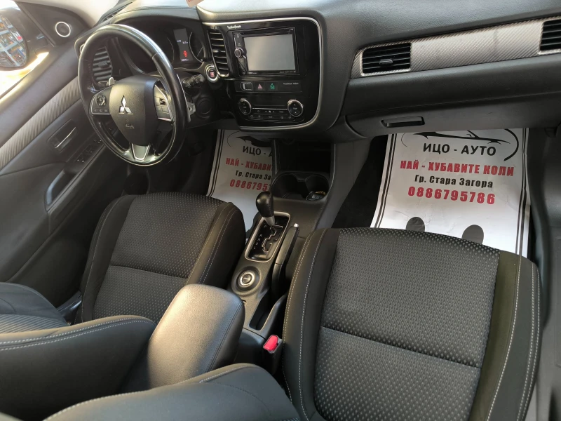 Mitsubishi Outlander 2, 2-4Х4-150k.c.АВТОМАТ, 7места, LED, FACELiFT, EB, снимка 11 - Автомобили и джипове - 48407828