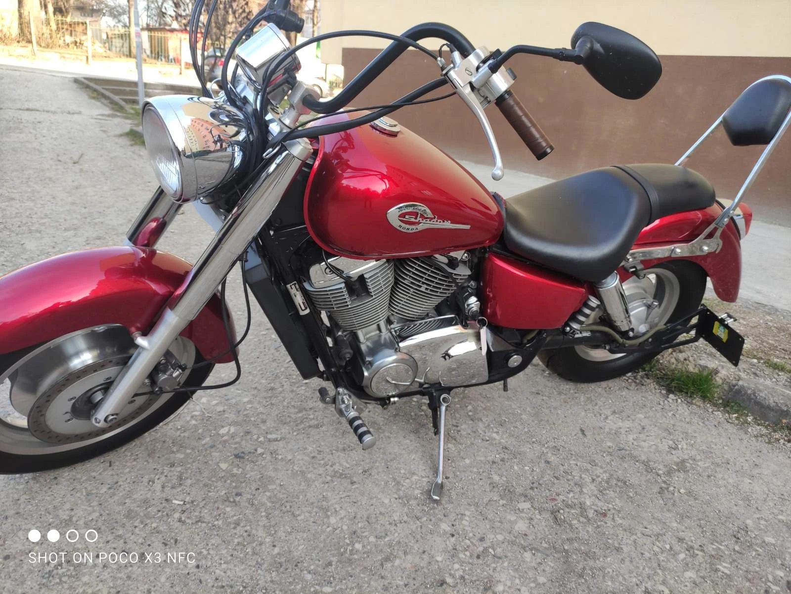 Honda Shadow С2/ ВЪЗМОЖЕН Е ЛЕК КОМЕНТАР , снимка 6 - Мотоциклети и мототехника - 53773179