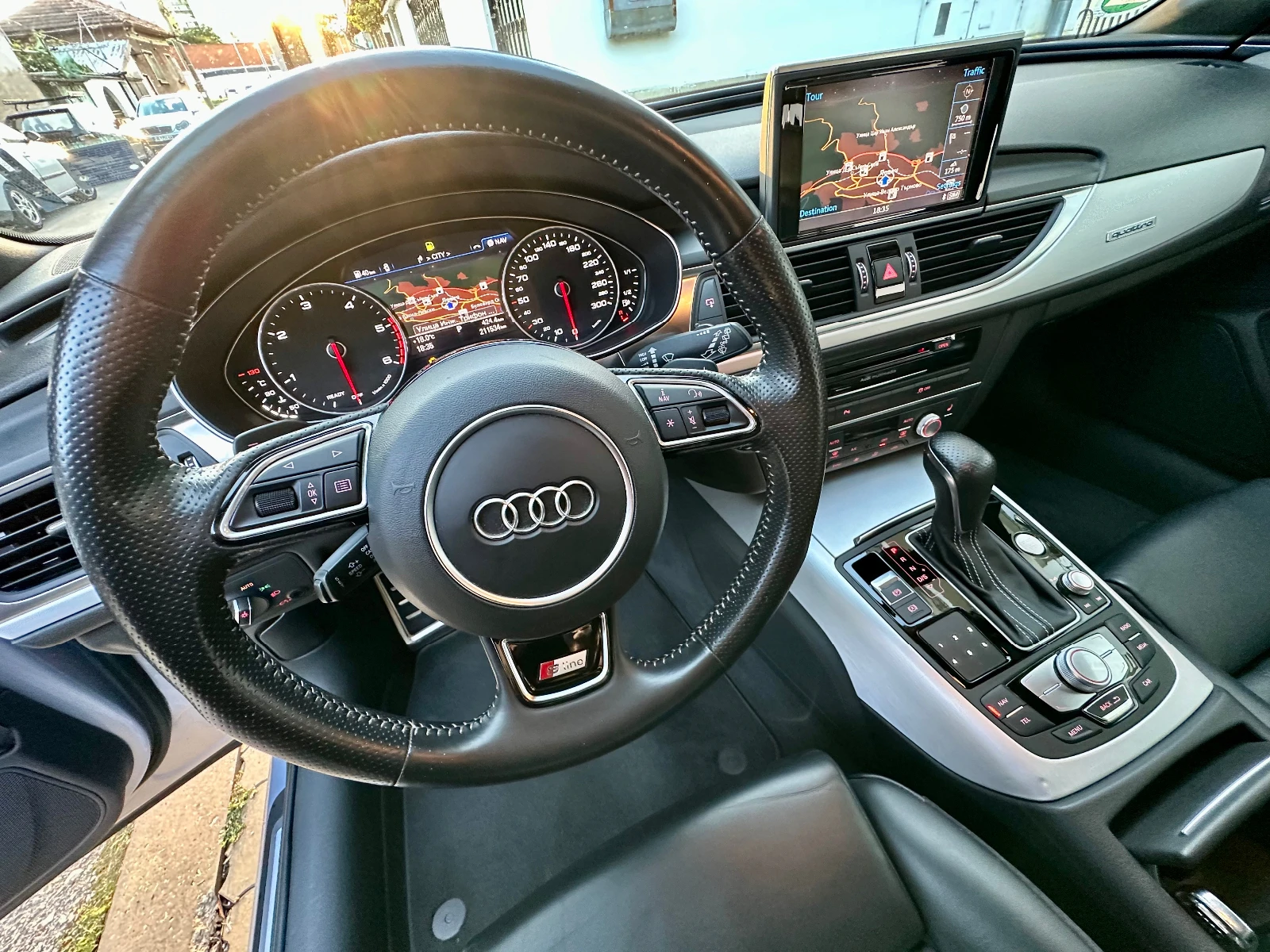 Audi A6 3.0TDI S-line 272 ����� �������� ������� � ���� | Mobile.bg � ����������� 12