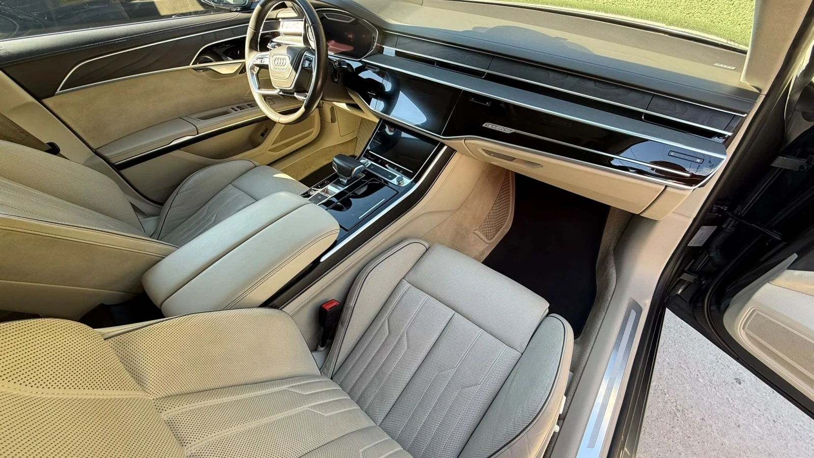 Audi A8 LONG 50TDI LASER/OLED//DESIGN SELECTION/EXCLUSIVE, снимка 12 - Автомобили и джипове - 55230544
