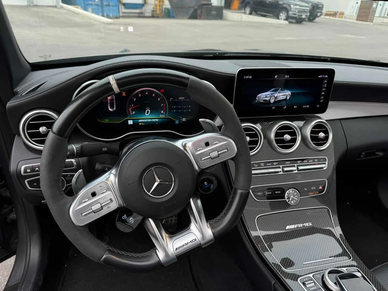 Mercedes-Benz C 63 AMG S * BURMASTER* ���������* 360 ������* ���������*  | Mobile.bg � ����������� 10