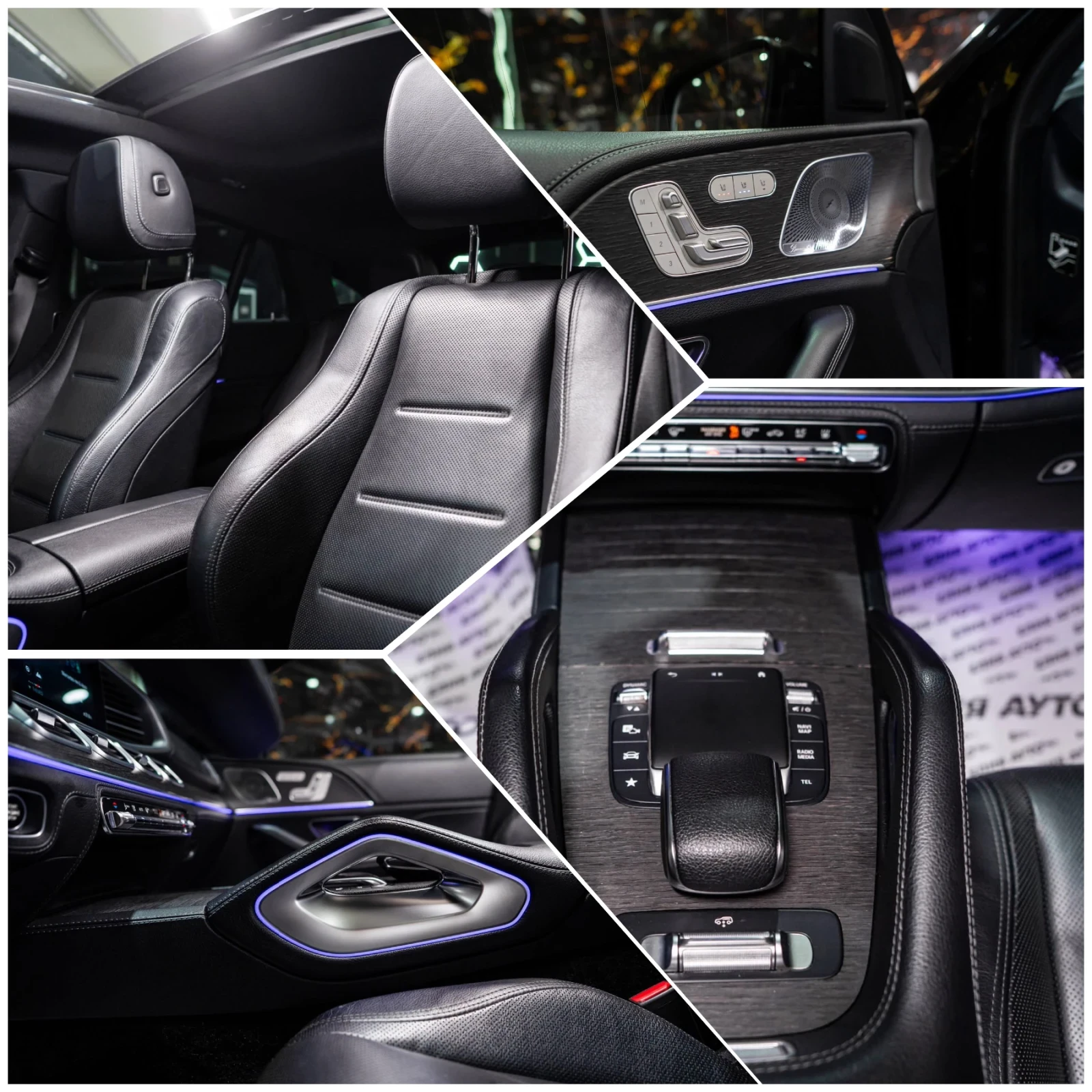 Mercedes-Benz GLE 350 D 4MATIC FULL AMG LINE LED ПАНО BURM ЛИЗИНГ 100%, снимка 16 - Автомобили и джипове - 55087719