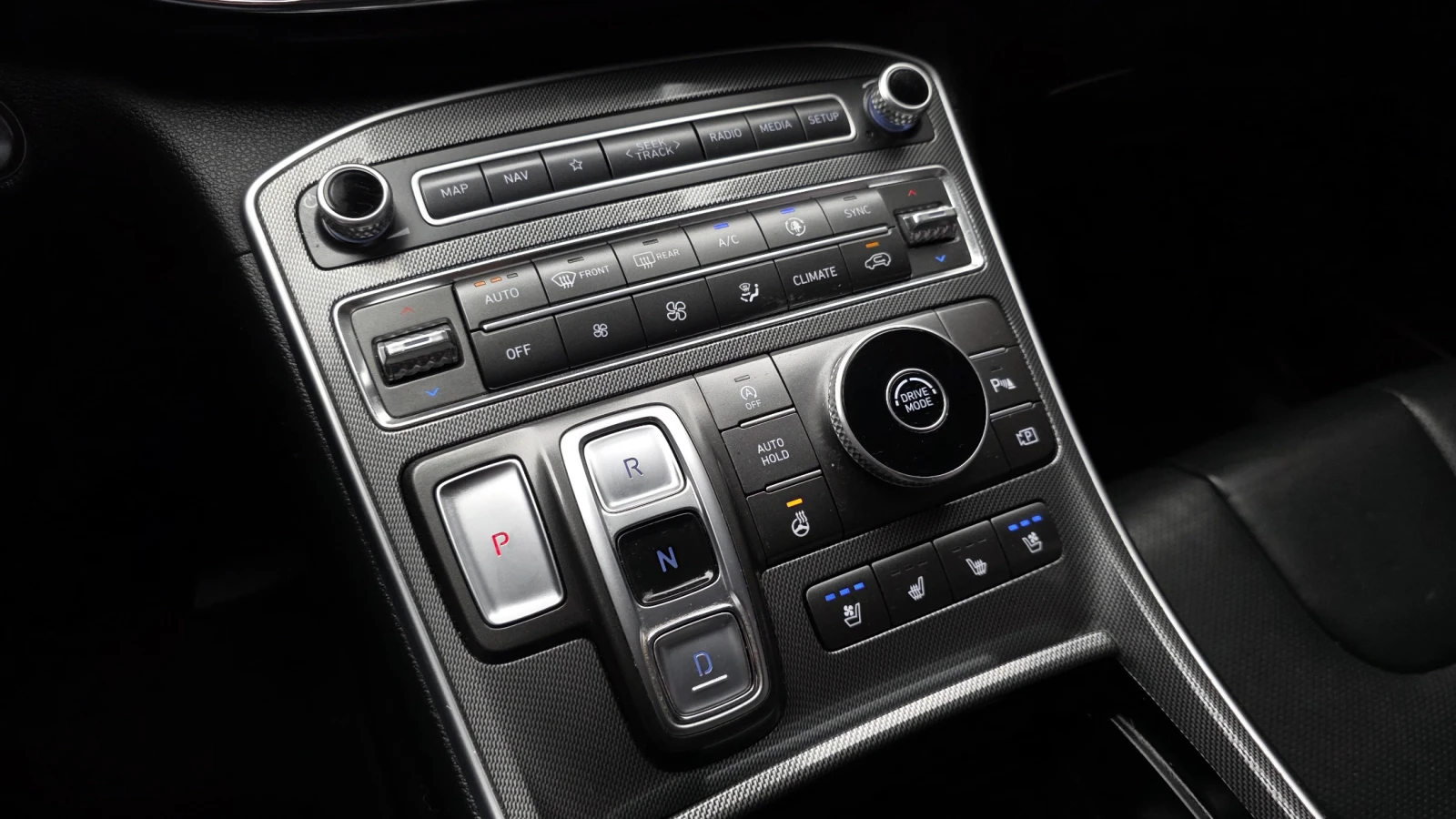 Hyundai Santa fe 2.2 Premium* ПОДГРЕВ ВОЛАН* КРАЙНА ЦЕНА, снимка 9 - Автомобили и джипове - 55594424
